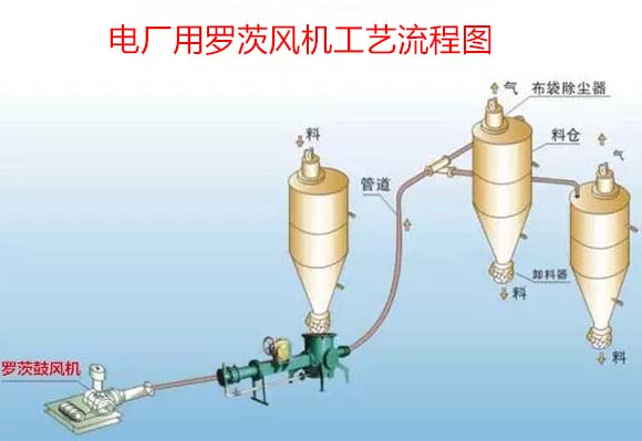 电厂用罗茨鼓风机案例